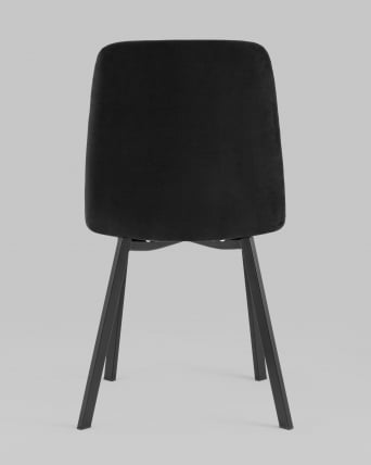 Стул Оливер Скуаре велюр Черный / Oliver Square_4